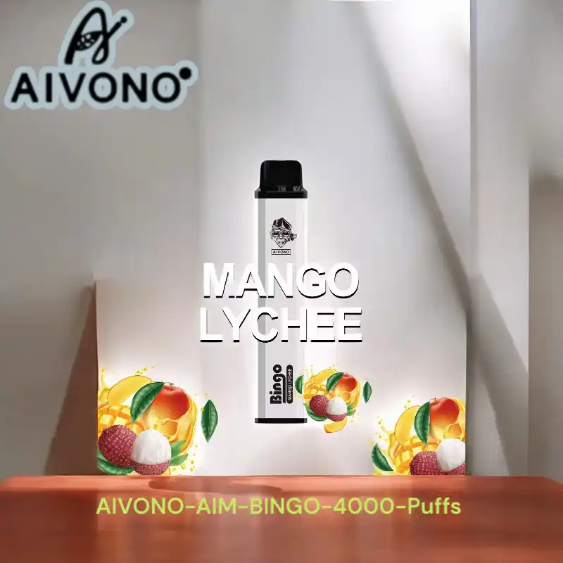 AIVONO AIM BINGO 4000 Puffs 10ml E Liquid 4000 Puffs and Rechargeable for a Superior Vaping Experience