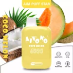 AIVONO AIM Star 6500 Puffs Un Vape Desechable con 6500 Puffs y 13ml de Capacidad de E Liquid para un Disfrute Duradero