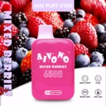 AIVONO AIM Star 6500 Puffs Un Vape Desechable con 6500 Puffs y 13ml de Capacidad de E Liquid para un Disfrute Duradero