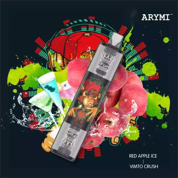 ARYMI 28000 Puffs Dual Pods 5% Nicotine and 28000 Puffs for Unmatched Vaping Satisfaction