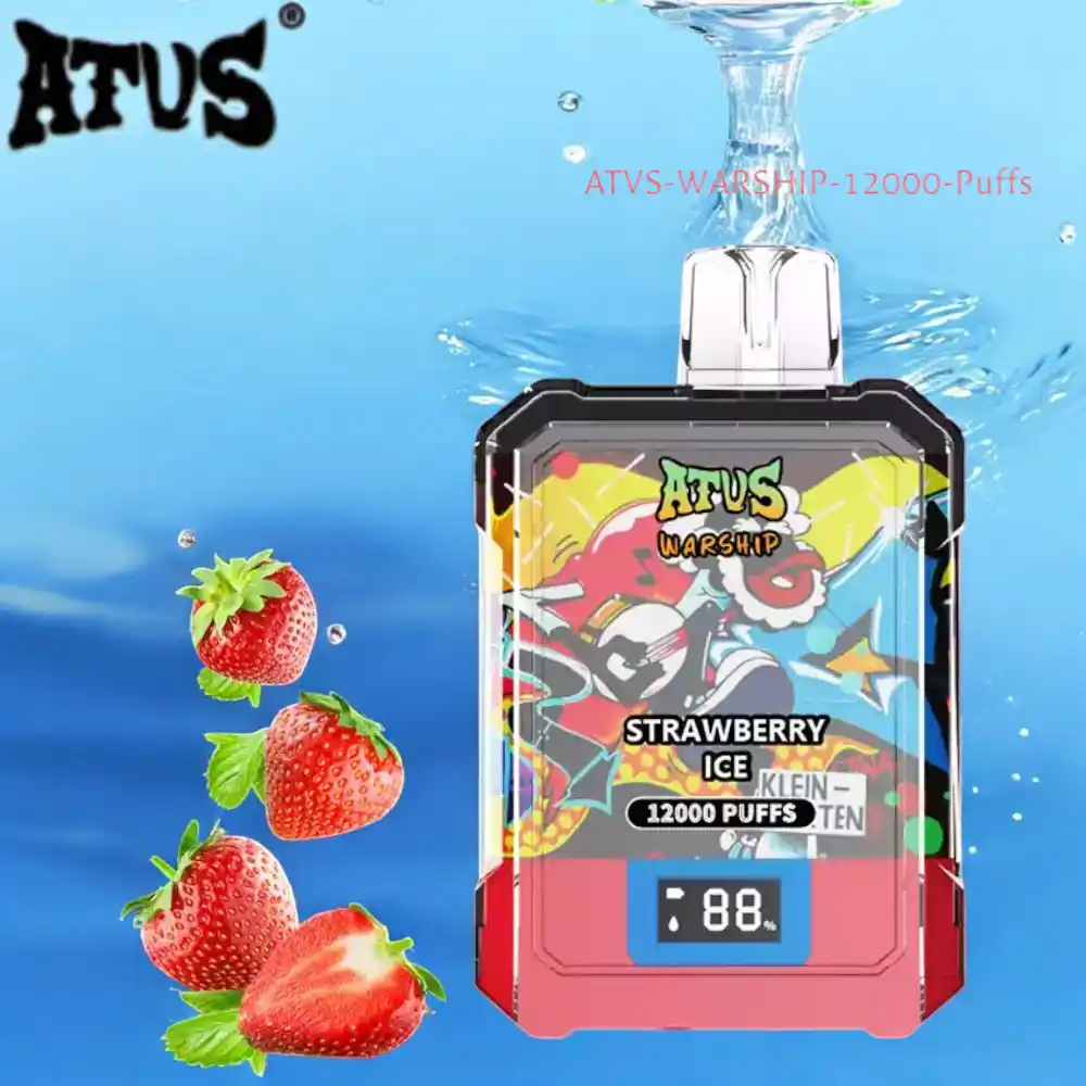 ATVS WARSHIP 12000 Puffs Perfect for Vape Shops High Capacity High Flavor Disposable Vapes