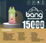 BANG 15000 Puffs The Ultimate Vape Experience with 21ml E Liquid and More