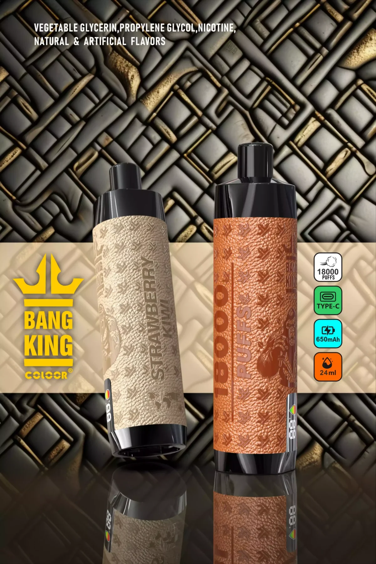 BANG 18000 DTL Screen The Best Disposable Vape for Long Lasting Flavor and Performance