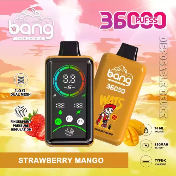 BANG 36000 Puffs Pro Unmatched 36000 Puffs 36ml E Liquid and Powerful Performance