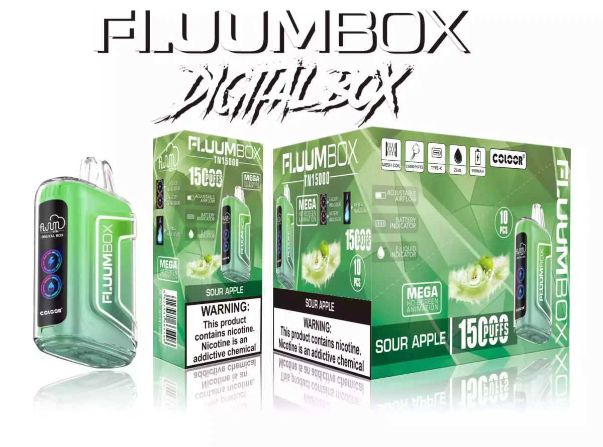 BANG FLUUM BOX 15000 Puffs Shop the Best Wholesale Disposable Vape with 25ml E liquid and 13400mAh Battery