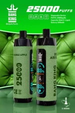 BANG King 25000 Funda de cuero Puffs Batería de 650mAh y 30ml E liquid para la máxima comodidad en Vaping