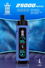 BANG King 25000 Funda de cuero Puffs Batería de 650mAh y 30ml E liquid para la máxima comodidad en Vaping