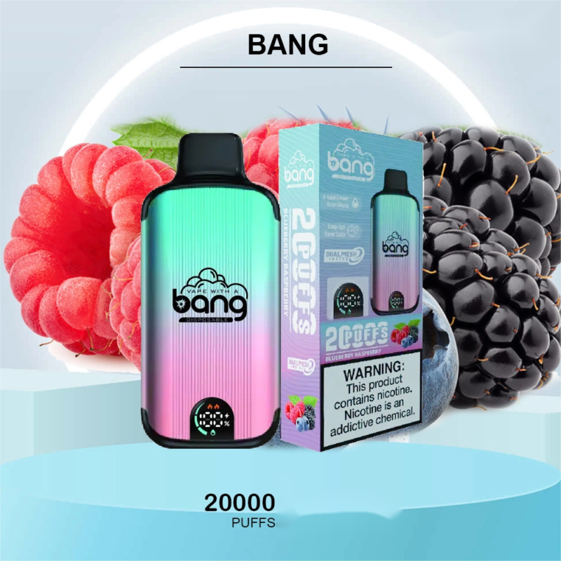 BANG 20000 Digital Screen Puffs Discover the Best Disposable Vape with 28ml E Liquid Capacity