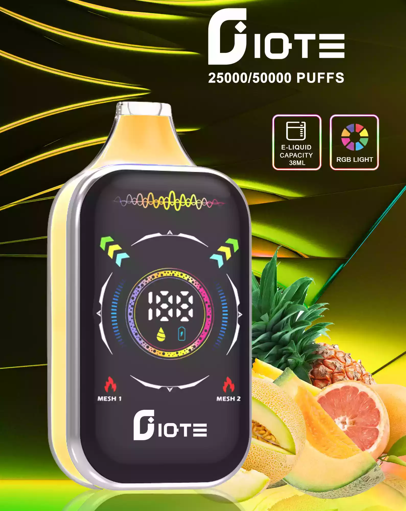 Best-rated IQTE 50000 Puffs Disposable Vape