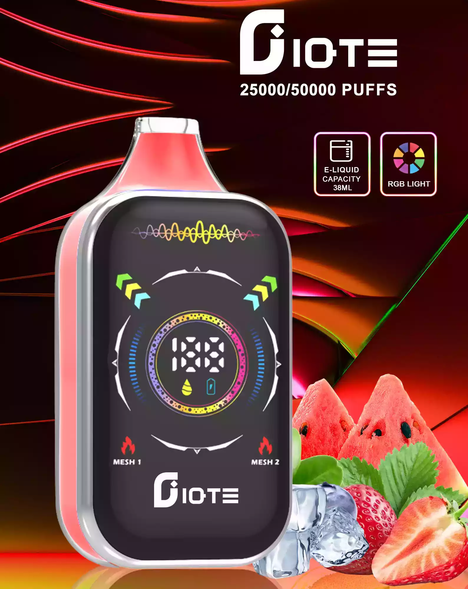 Best-rated IQTE 50000 Puffs Disposable Vape