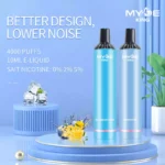 High-Quality MYDE KING 4000 Puffs Disposable Vape 0% 2% 5% Nicotine 650mAh Rechargeable