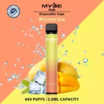 Hot-selling MYDE PLUS 600 puffs Disposable Vape 0% 2% 5% Nicotine