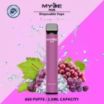 Hot-selling MYDE PLUS 600 puffs Disposable Vape 0% 2% 5% Nicotine