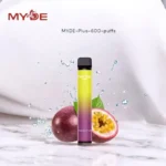 Hot-selling MYDE PLUS 600 puffs Disposable Vape 0% 2% 5% Nicotine
