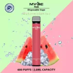 Hot-selling MYDE PLUS 600 puffs Disposable Vape 0% 2% 5% Nicotine