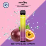 Hot-selling MYDE PLUS 600 puffs Disposable Vape 0% 2% 5% Nicotine