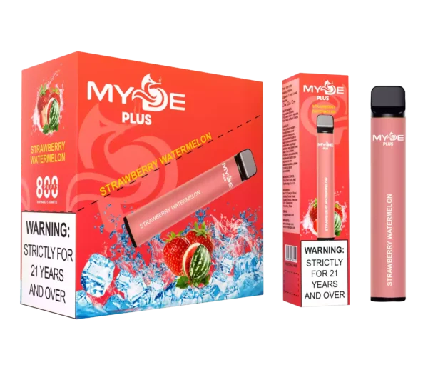 Top-Rated MYDE PLUS 800 Puffs Disposable Vape 550mAh Rechargeable