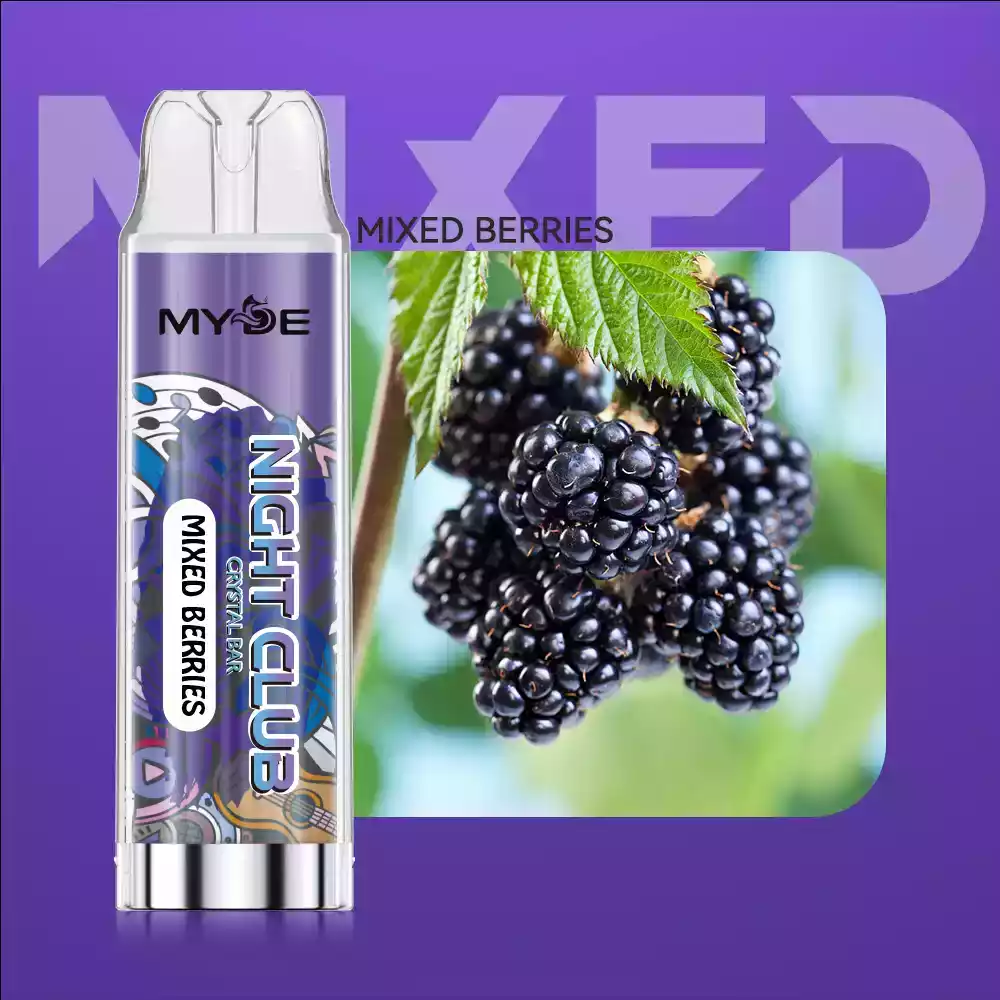 Top-selling MYDE NIGHT CLUB Disposable Vape with 0% 2% 5% Nicotine
