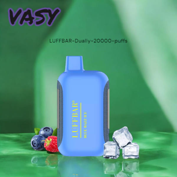 VASY LUFFBAR Dually 20000 Puffs 850mAh Rechargeable Battery and 26ml E-Liquid