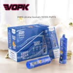 VOPK 15000 Puffs Dual Display & Type-C Charging for a Premium Vaping Experience