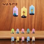 WASPE 12000 PUFFS Digital Box Premium 20ml Capacity and 650mAh Rechargeable Battery