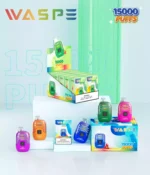 WASPE 15000 PUFFS Digital Box Rechargeable Vape avec 0% à 5% Nicotine