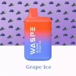 WASPE 5000 Puffs Disposable Vape with 5000 Puffs 650mAh Battery and 10 Irresistible Flavors