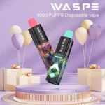 WASPE 8000 PUFFS Disposable Vape with 650mAh Battery and 10 Unique Flavors